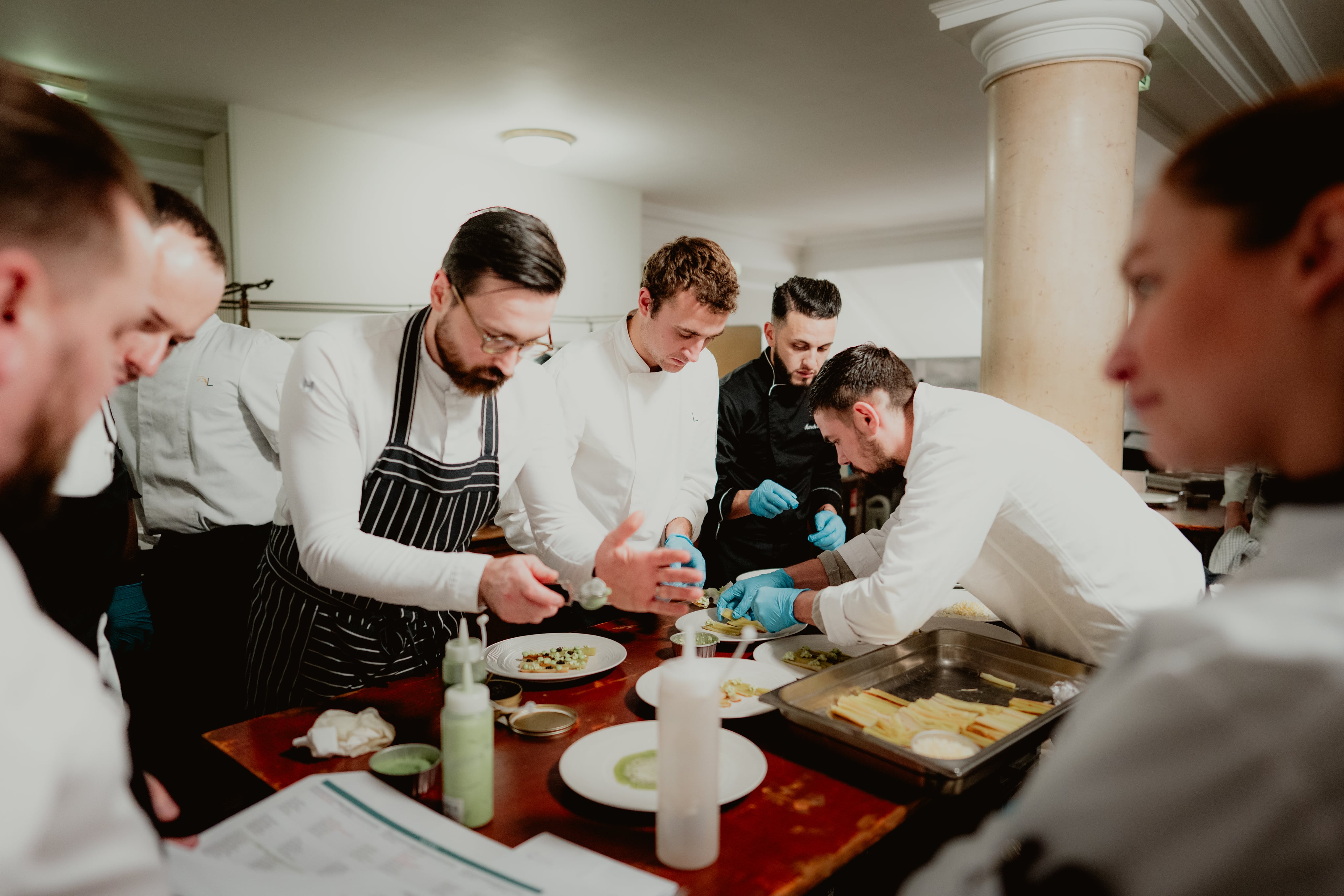 Photographie gastronomique et de salle à La Laiterie. - Sébastien Gras