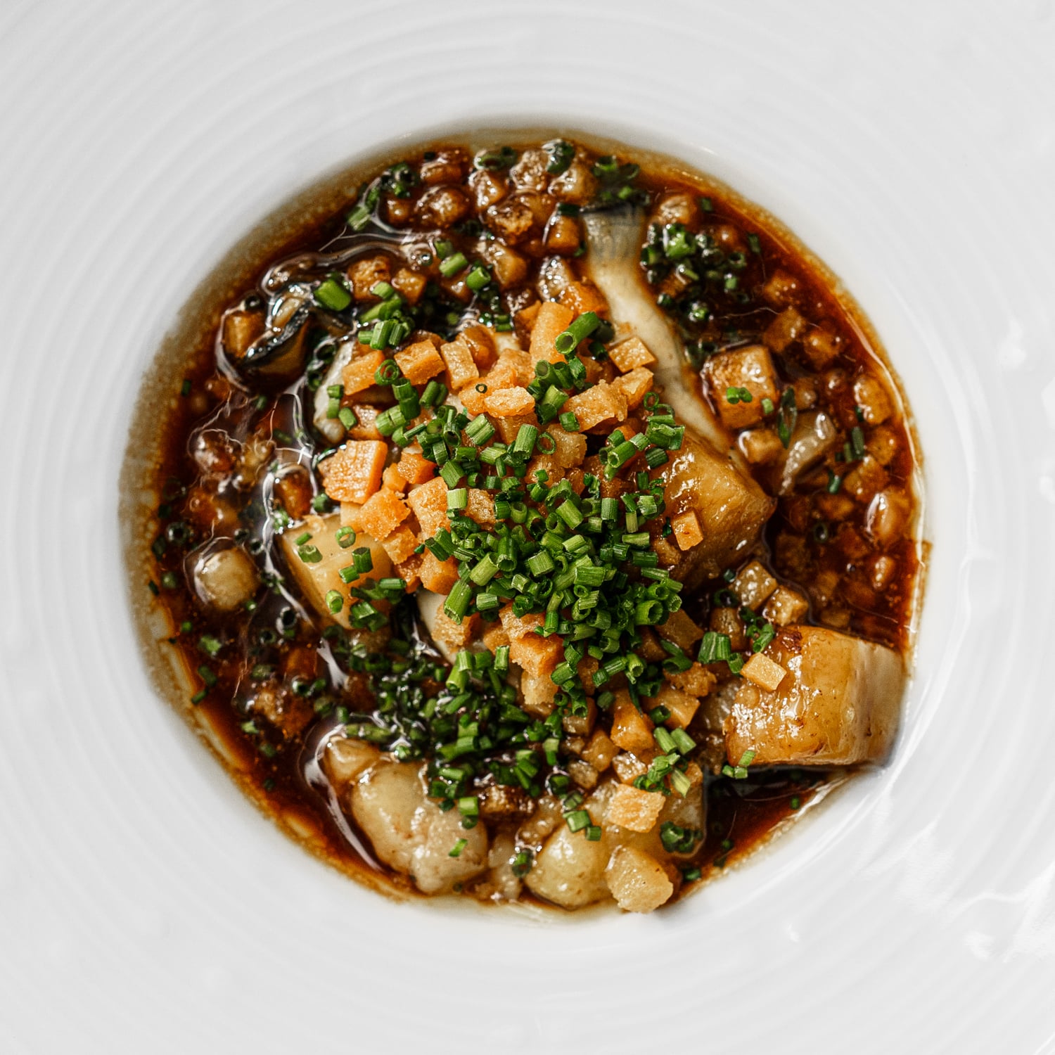 Photographie culinaire du menu Terre et Mer à La Laiterie, Lambersart. - Sébastien Gras