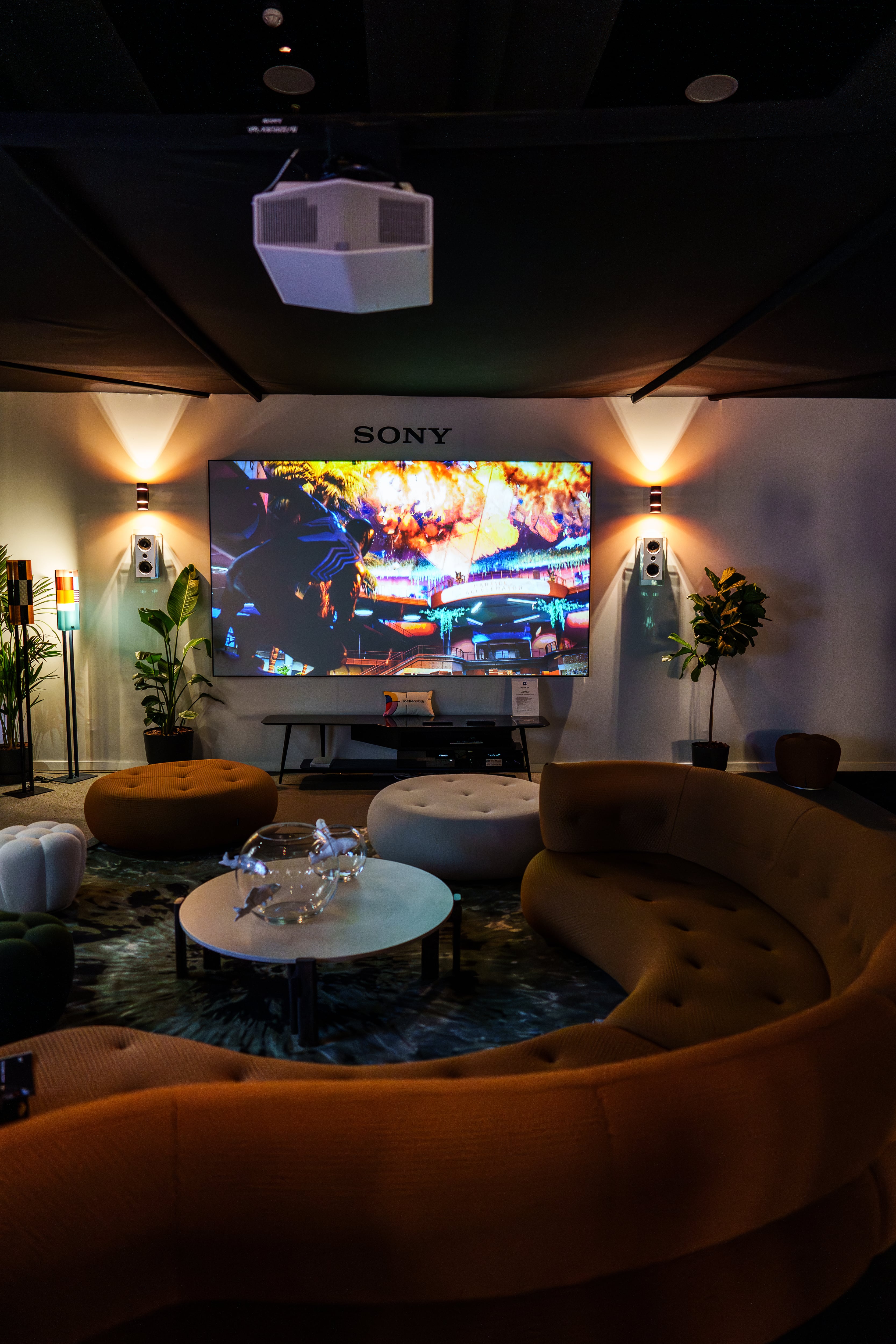Reportage photo Sony dans un espace de présentation à Paris. - Sébastien Gras